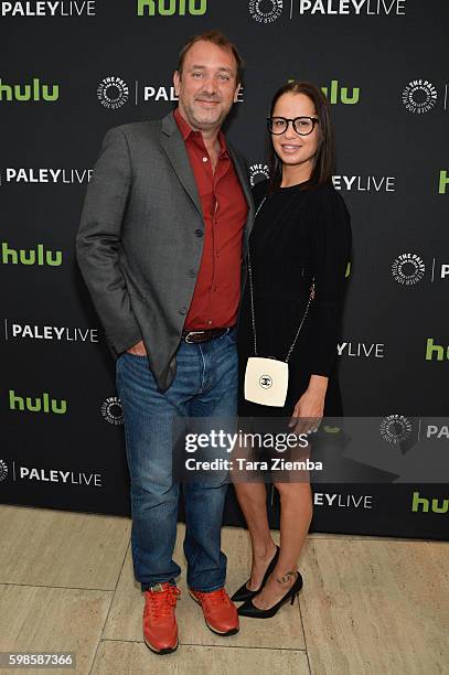 Trey Parker and Boogie Tillmon attend The Paley Center for Media special retrospective event honoring 20 seasons of "South Park" at The Paley Center...