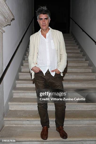 Alejandro Aravena attends Miu Miu Women's Tales Dinner during the 73rd Venice Film Festival at Ca' Corner della Regina on September 1, 2016 in...