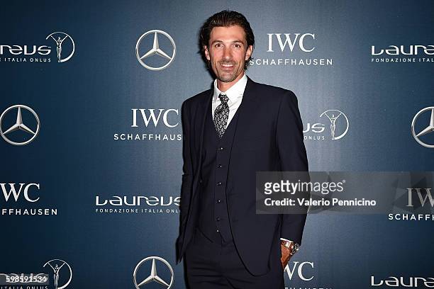Fabian Cancellara attends the Laureus F1 Charity Night at the Mercedes-Benz Spa on September 1, 2016 in Milan, Italy.