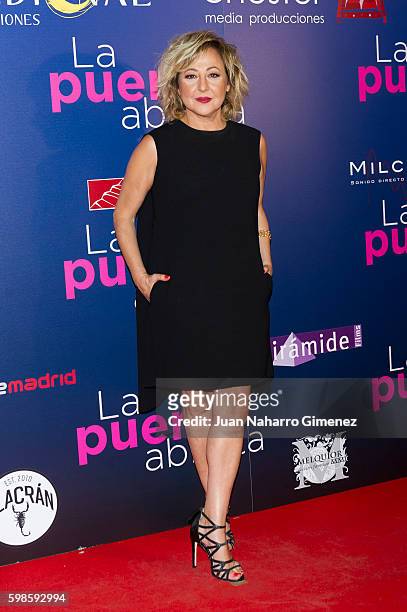 Carmen Machi attends 'La Puerta Abierta' premiere at Palacio de la Prensa Cinema on September 1, 2016 in Madrid, Spain.