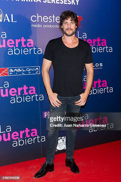Daniel Grao attends 'La Puerta Abierta' premiere at Palacio de la Prensa Cinema on September 1, 2016 in Madrid, Spain.