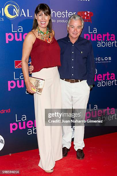 Mabel Lozano attends 'La Puerta Abierta' premiere at Palacio de la Prensa Cinema on September 1, 2016 in Madrid, Spain.