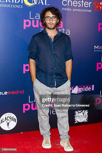 Eduardo Mayo attends 'La Puerta Abierta' premiere at Palacio de la Prensa Cinema on September 1, 2016 in Madrid, Spain.