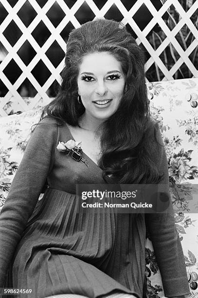 American pop singer Bobbie Gentry, UK, 12th October 1967.