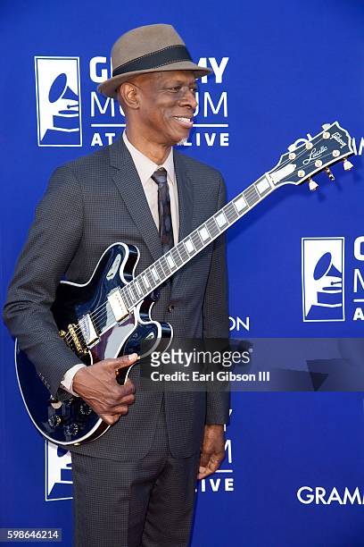 Musician Keb' Mo' attends the GRAMMY Foundation's "Icon: The Life And Legacy Of B.B. King at Wallis Annenberg Center for the Performing Arts on...
