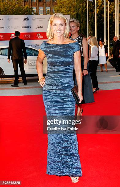 German moderator Astrid Frohloff attends the IFA 2016 opening gala on September 1, 2016 in Berlin, Germany.
