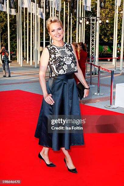 German moderator Inka Bause attends the IFA 2016 opening gala on September 1, 2016 in Berlin, Germany.