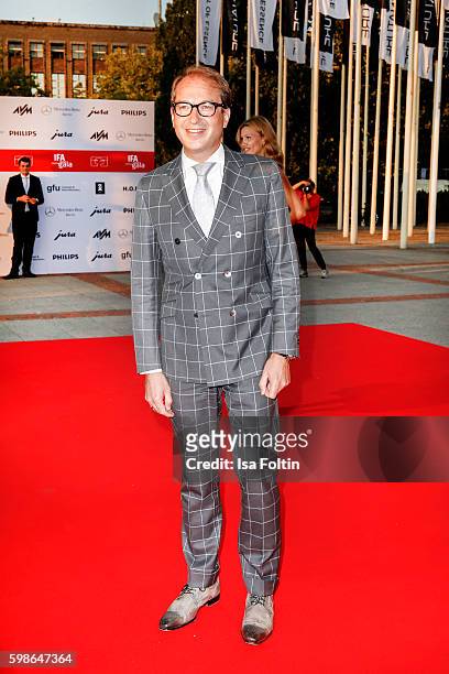 German minister of transport Alexander Dobrindt attends the IFA 2016 opening gala on September 1, 2016 in Berlin, Germany.