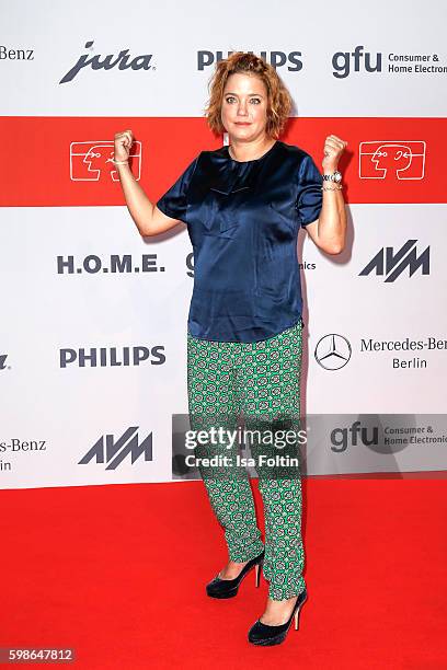 German actress Muriel Baumeister attends the IFA 2016 opening gala on September 1, 2016 in Berlin, Germany.