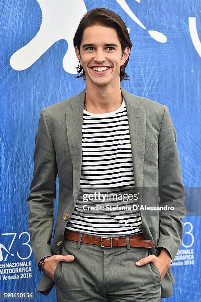 Joseph Haro attends a photocall for 'L'Estate Addosso - Summertime' during the 73rd Venice Film Festival at on September 1, 2016 in Venice, Italy.