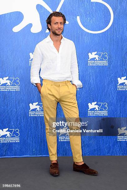 Director Francesco Carrozzini attends the photocall of 'Franca: Chaos And Creation' during the 73rd Venice Film Festival at Palazzo del Casino on...