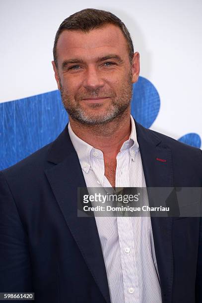 Liev Schreiber attends a photocall for 'The Bleeder' during the 73rd Venice Film Festival at Palazzo del Casino on September 2, 2016 in Venice, Italy.