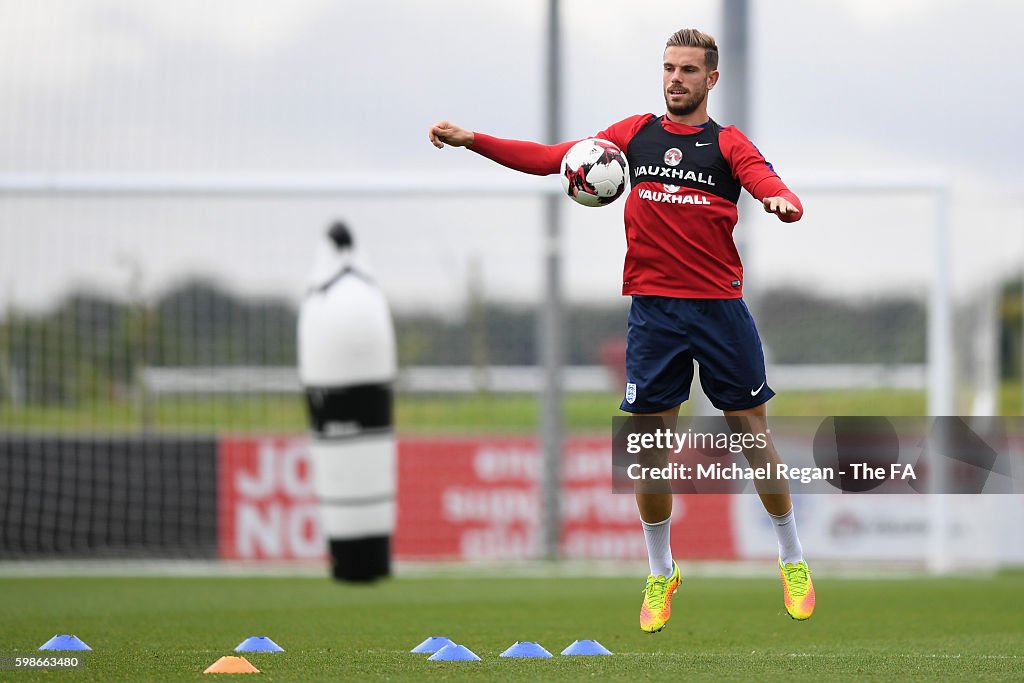 England Training Session