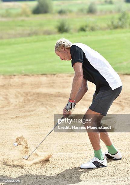 Carlo Traenhardt during the 5th Lederhos'n Cup on September 2, 2016 in Valley near Holzkirchen, Germany.