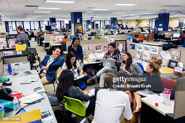 The campaign headquarters for Democratic presidential candidate Hillary Clinton, June 28, 2016 in Brooklyn, NY