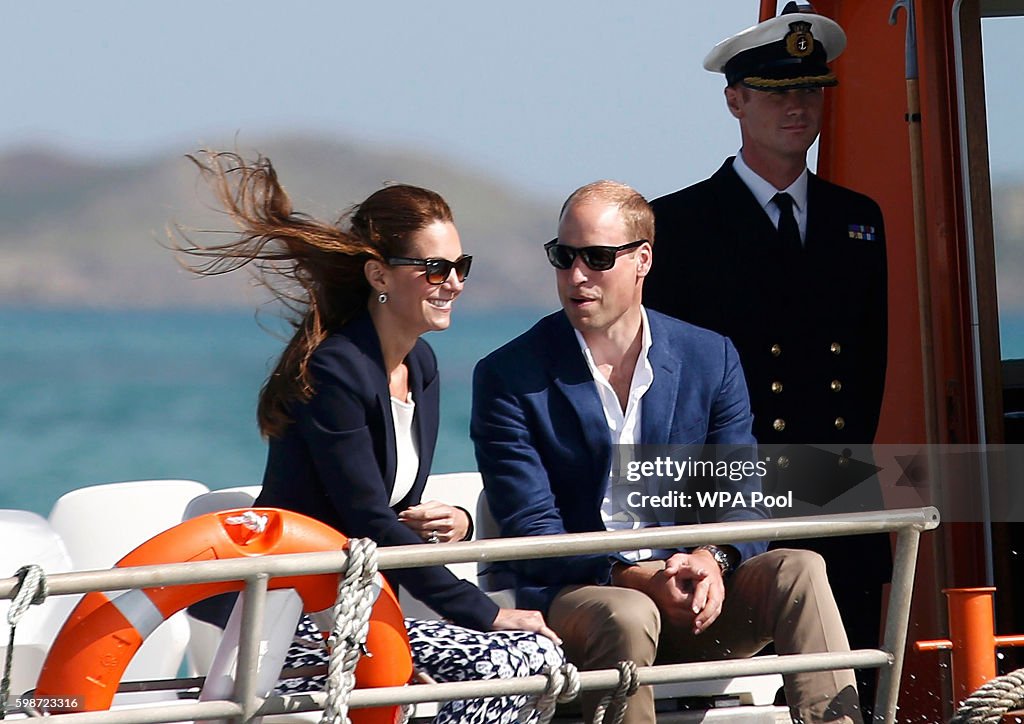 The Duke And Duchess Of Cambridge Visit The Isles Of Scilly