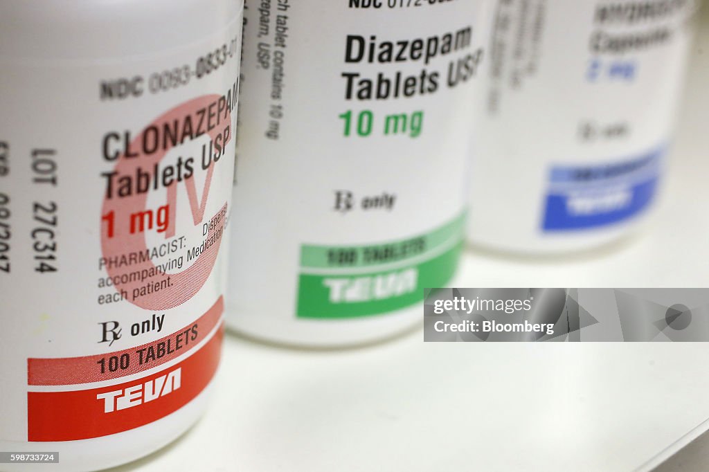 Pharmaceutical Drug Roundup Inside A Pharmacy
