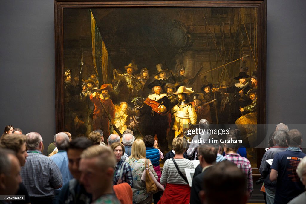 Rembrandt 'The Night Watch', Rijksmuseum, Amsterdam, Holland