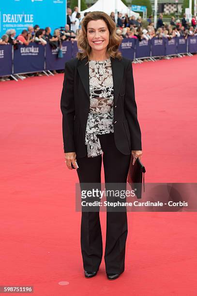 Daphne Roulier attends the Opening Ceremony of the 42nd Deauville American Film Festival, on September 2, 2016 in Deauville, France.