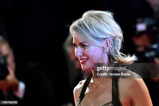 Naomi Watts attends the premiere of 'Bleeder' during the 73rd Venice Film Festival at Sala Giardino on September 2, 2016 in Venice, Italy.