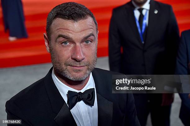 Liev Schreiber attends the premiere of 'Bleeder' during the 73rd Venice Film Festival at Sala Giardino on September 2, 2016 in Venice, Italy.