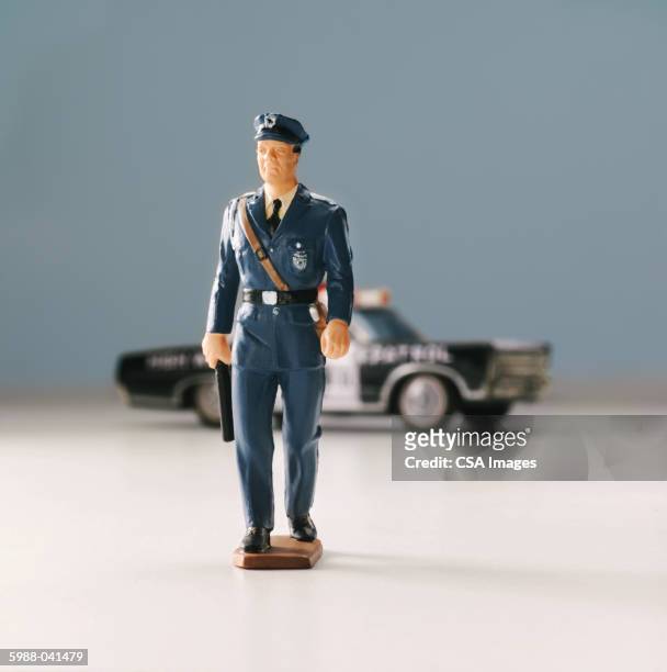traffic cop figurine - police respect stock pictures, royalty-free photos & images