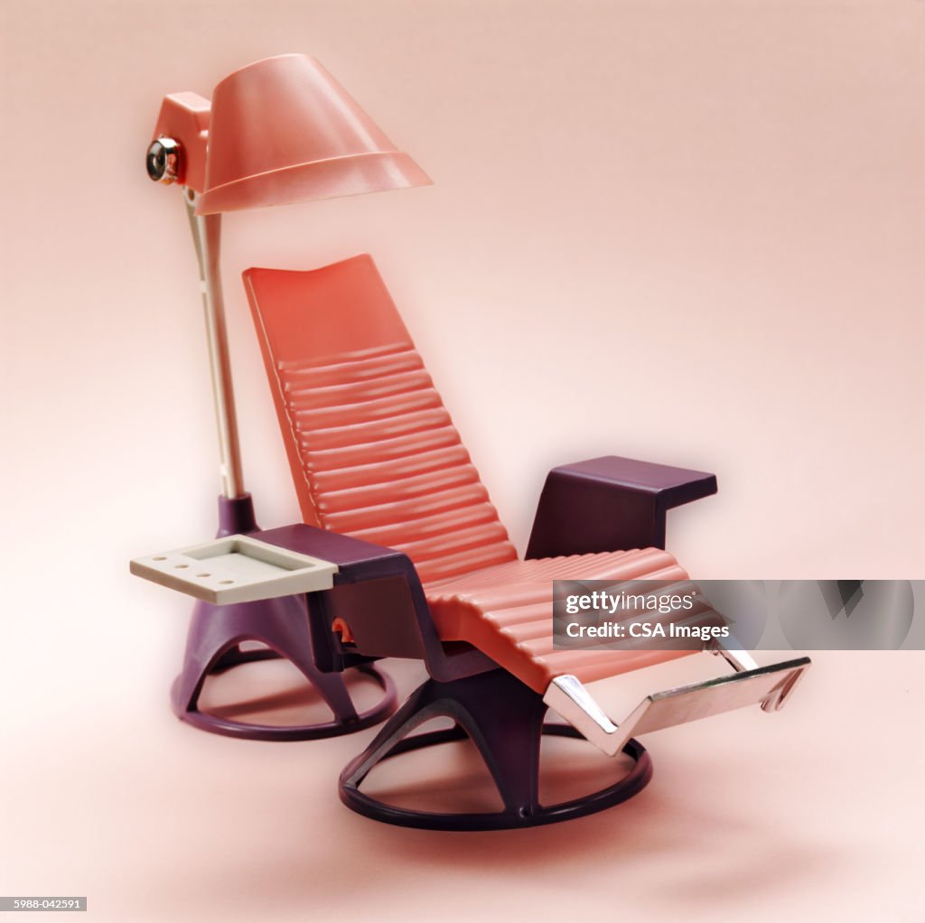 Futuristic Salon Chair