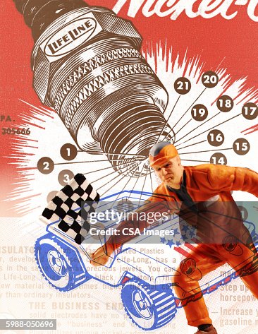 Pit Crew, Spark Plug Pit Crew, Spark Plug