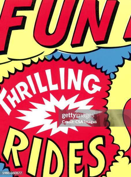Cool Rides Sign 3,534 Amusement Park Sign Stock Photos, High-Res Pictures, and Images ...