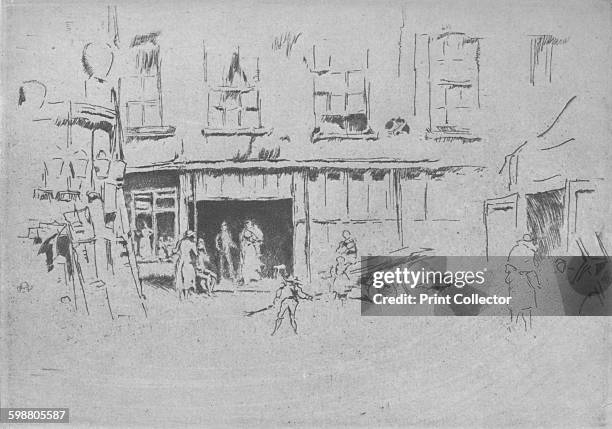 Little Court, circa 1881, . From Whistler As I Knew Him, by Mortimer Menpes. [Adam and Charles Black, London, 1904] Artist: James Abbott McNeill...