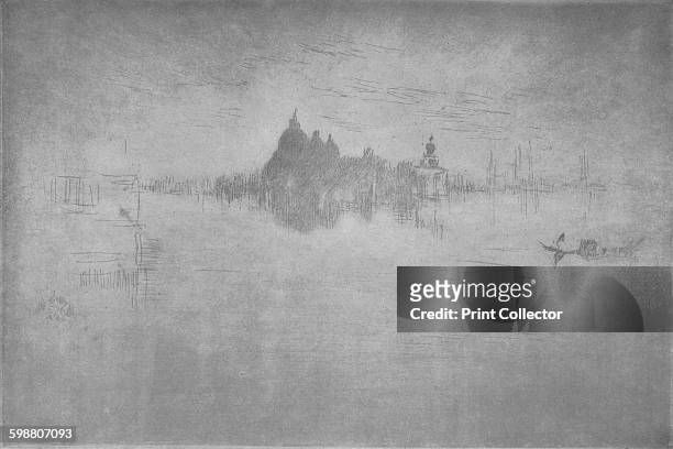 Nocturne-Salute, circa 1879, . From Whistler As I Knew Him, by Mortimer Menpes. [Adam and Charles Black, London, 1904] Artist: James Abbott McNeill...