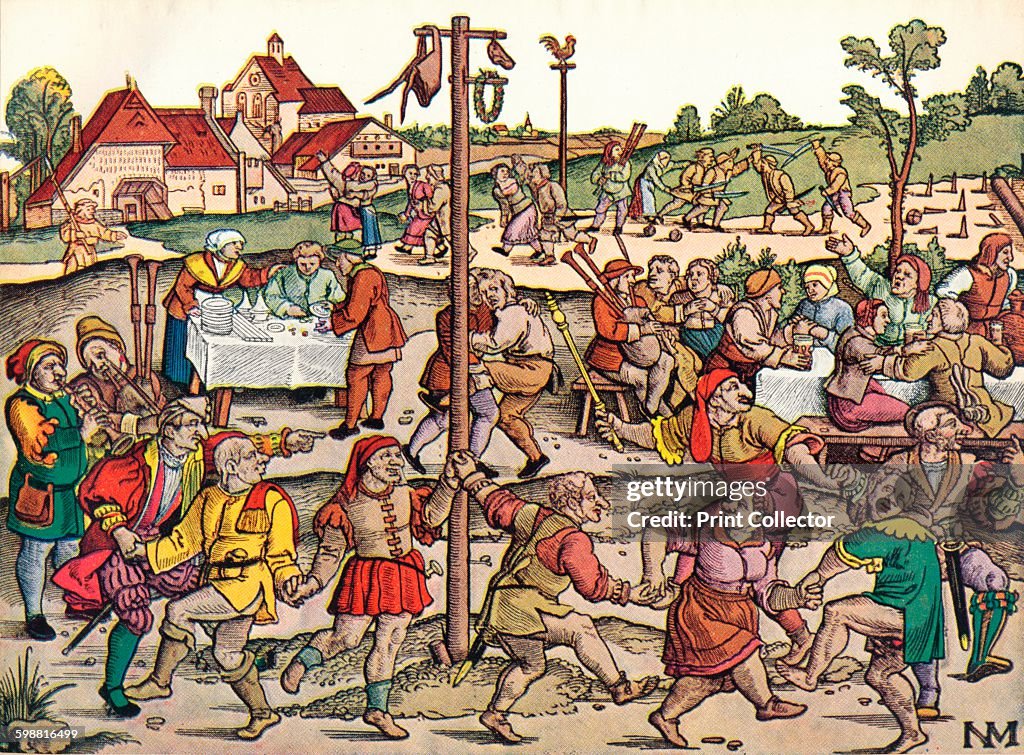 Villagers Celebration, c1530, 1949