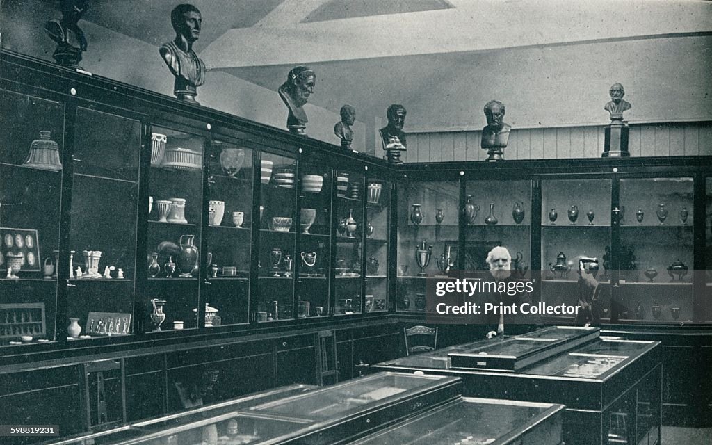 Corner View of the Wedgwood Museum on the Old Works at Etruria, Staffordshire, c1908