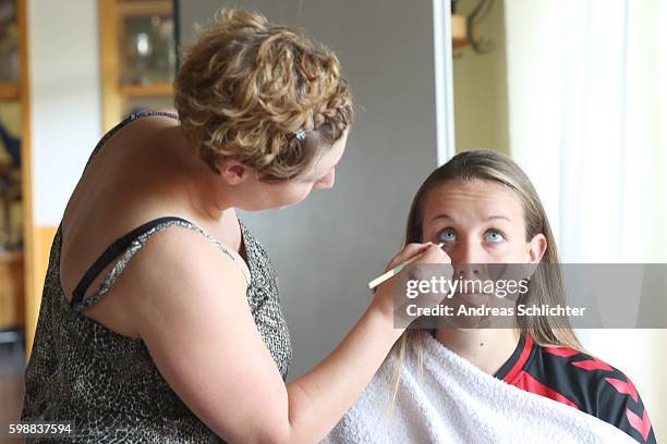 Behind the Scenes view picturesd during the Allianz Women´s Bundesliga Tour on August 31, 2016 in Freiburg im Breisgau, Germany.