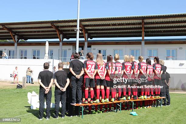 Behind the Scenes view picturesd during the Allianz Women´s Bundesliga Tour on August 31, 2016 in Freiburg im Breisgau, Germany.