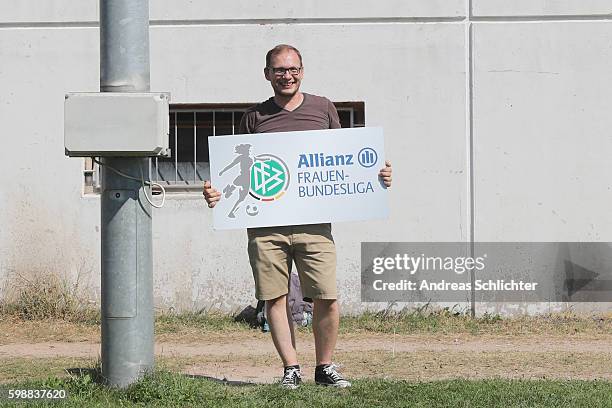 Behind the Scenes view picturesd during the Allianz Women´s Bundesliga Tour on August 31, 2016 in Freiburg im Breisgau, Germany.