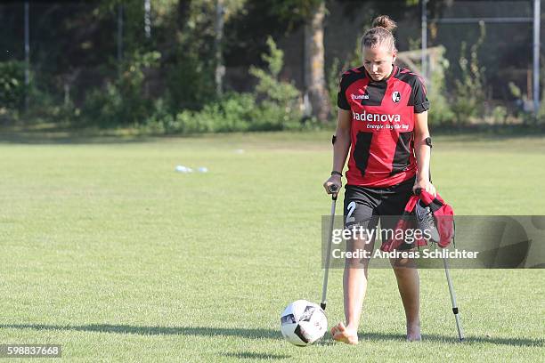 Behind the Scenes view picturesd during the Allianz Women´s Bundesliga Tour on August 31, 2016 in Freiburg im Breisgau, Germany.