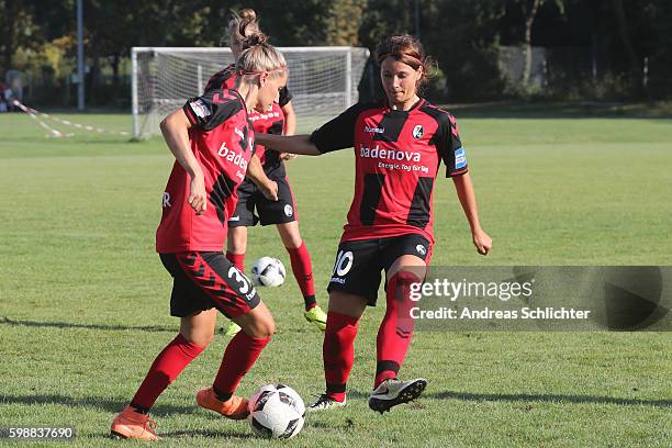 Behind the Scenes view picturesd during the Allianz Women´s Bundesliga Tour on August 31, 2016 in Freiburg im Breisgau, Germany.