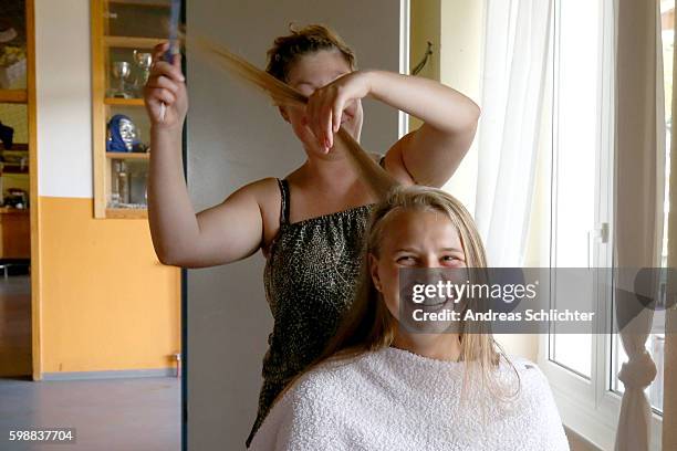 Behind the Scenes view picturesd during the Allianz Women´s Bundesliga Tour on August 31, 2016 in Freiburg im Breisgau, Germany.