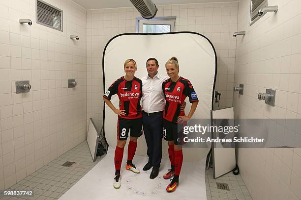 Behind the Scenes view picturesd during the Allianz Women´s Bundesliga Tour on August 31, 2016 in Freiburg im Breisgau, Germany.