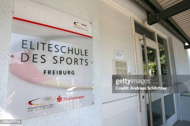 Behind the Scenes view picturesd during the Allianz Women´s Bundesliga Tour on August 31, 2016 in Freiburg im Breisgau, Germany.