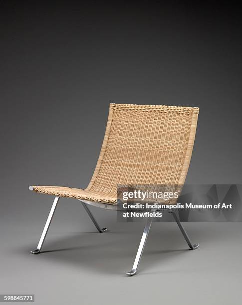Lounge chair by Danish designer Poul Kjaerholm , 1955. Mrs. Pierre F. Goodrich Endowed Art Fund.