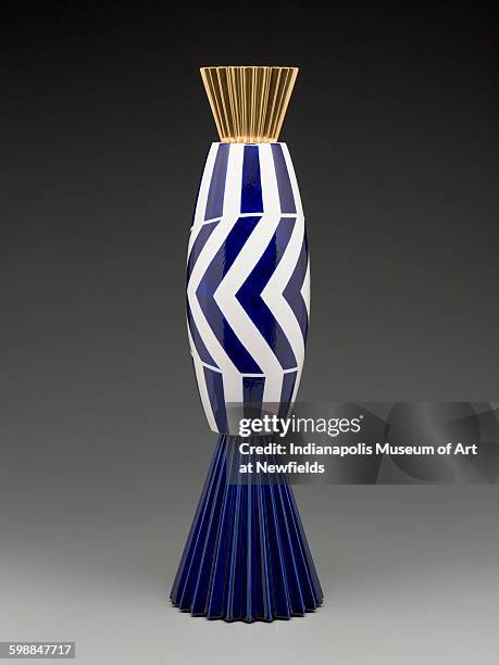 Alchemilla vase from the Museum Series by Italian artist Alessandro Mendini, 1993. Gift of The Liliane and David M. Stewart Collection.