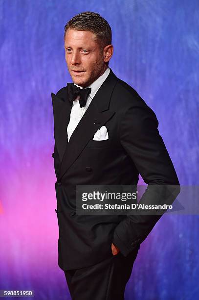 Lapo Elkann attends the premiere of 'Franca: Chaos And Creation' during the 73rd Venice Film Festival at Sala Giardino on September 2, 2016 in...