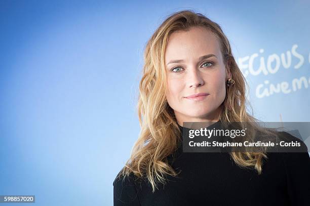 Actress Diane Kruger attends the "Infiltrator" Photocall during the 42nd Deauville American Film Festival on September 3, 2016 in Deauville, France.