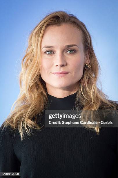 Actress Diane Kruger attends the "Infiltrator" Photocall during the 42nd Deauville American Film Festival on September 3, 2016 in Deauville, France.