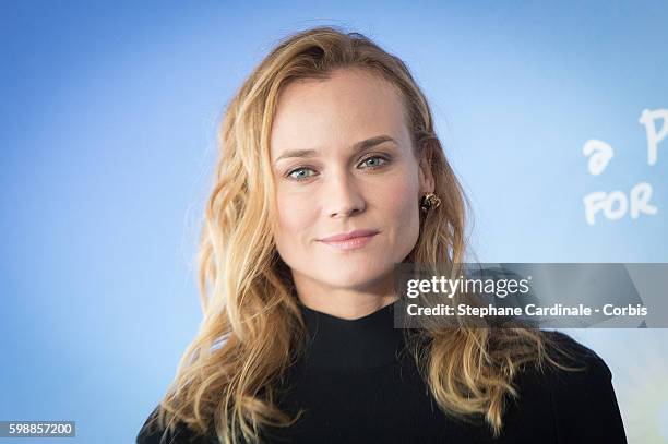 Actress Diane Kruger attends the "Infiltrator" Photocall during the 42nd Deauville American Film Festival on September 3, 2016 in Deauville, France.