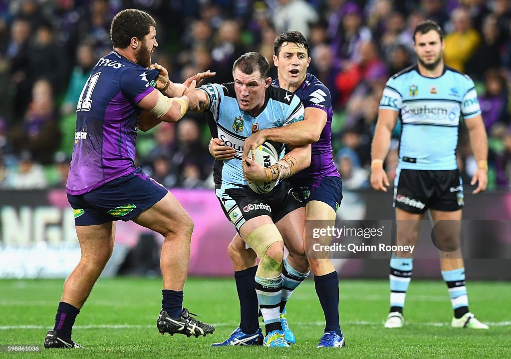 NRL Rd 26 - Storm v Sharks