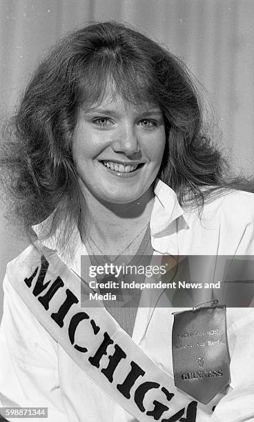Margaret Ann Riordan the Michigan Rose, circa August 1985 .