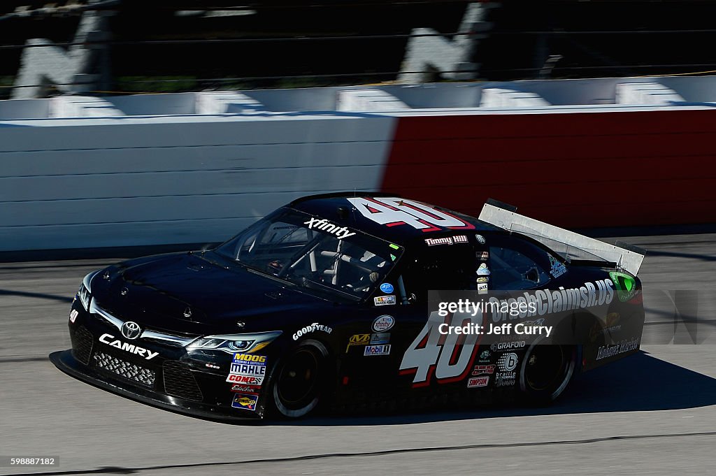 NASCAR XFINITY Series VFW Sport Clips Help A Hero 200 - practice